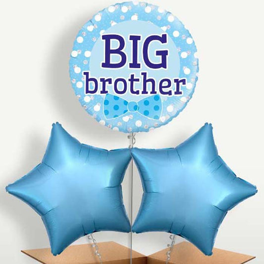 Big Brother Bunch of Balloons inflated with Helium | Party Save Smile
