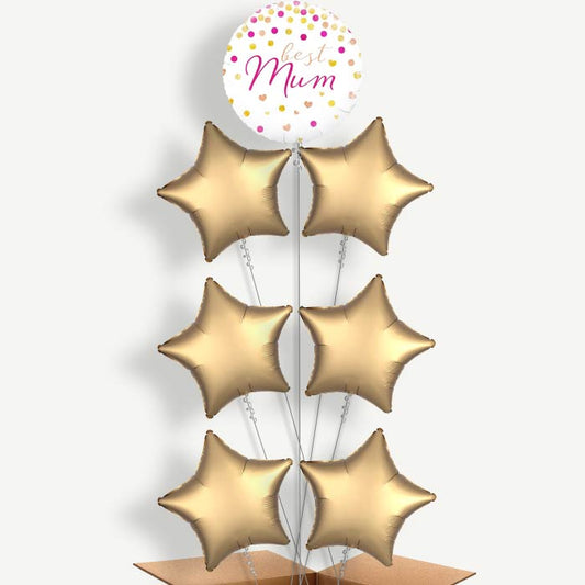 Best Mum Balloon Arrangement Inflated with Helium | Party Save Smile