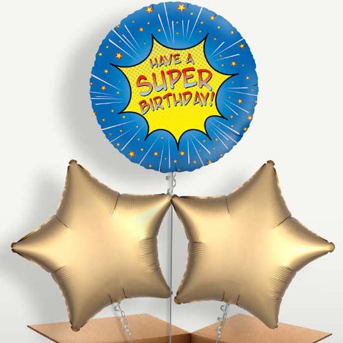 Have a Super Birthday Superhero Balloons in a Bunch | Party Save Smile
