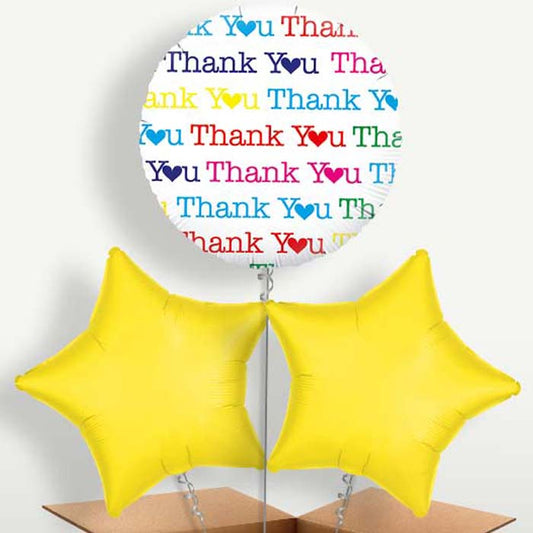 Thank You Heart Helium Bunch of Balloons | Party Save Smile