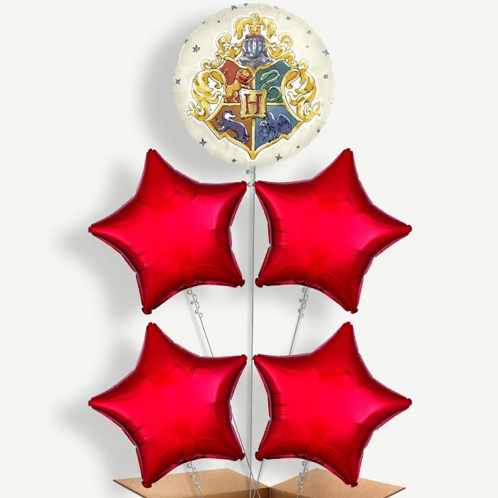 Magical Harry Potter Arrangement Helium Cluster Balloons | Party Save Smile