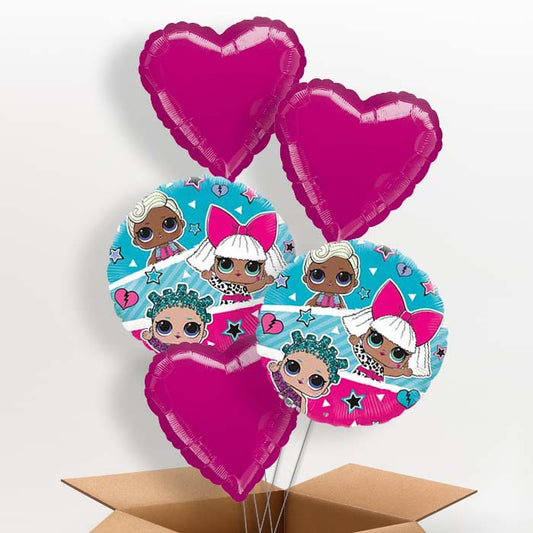 Lol Surprise Blue Helium Balloon in a Box - 5 Balloon | Party Save Smile