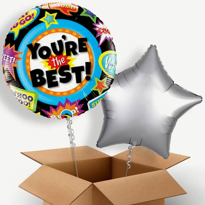 You're the Best Helium Balloon Two | Party Save Smile