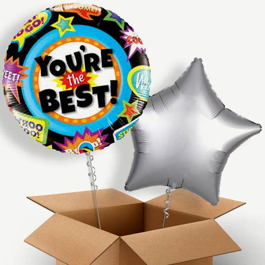 You're the Best Helium Balloon Two | Party Save Smile