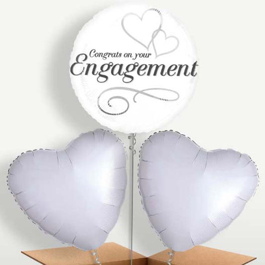Congratulations Engagement Bunch of Balloons | Party Save Smile