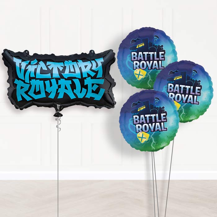 Fortnite Balloon Bouquet Delivered Inflated - Themed Bouquet | Party Save Smile