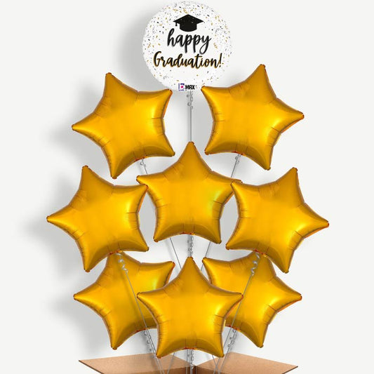 Confetti Happy Graduation Helium Balloon Bundle | Party Save Smile