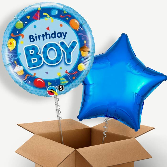 Birthday Boy Celebration Helium Balloon Two | Party Save Smile