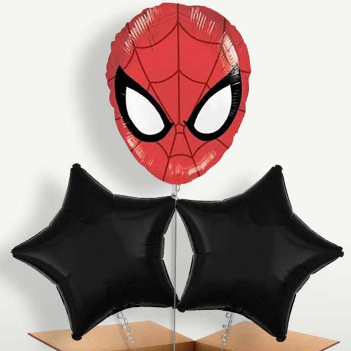 Spiderman Head Helium Bunch of Balloons | Party Save Smile