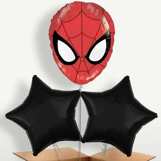 Spiderman Head Helium Bunch of Balloons | Party Save Smile