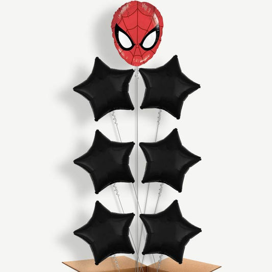 Spiderman Head Helium Balloon Arrangement | Party Save Smile