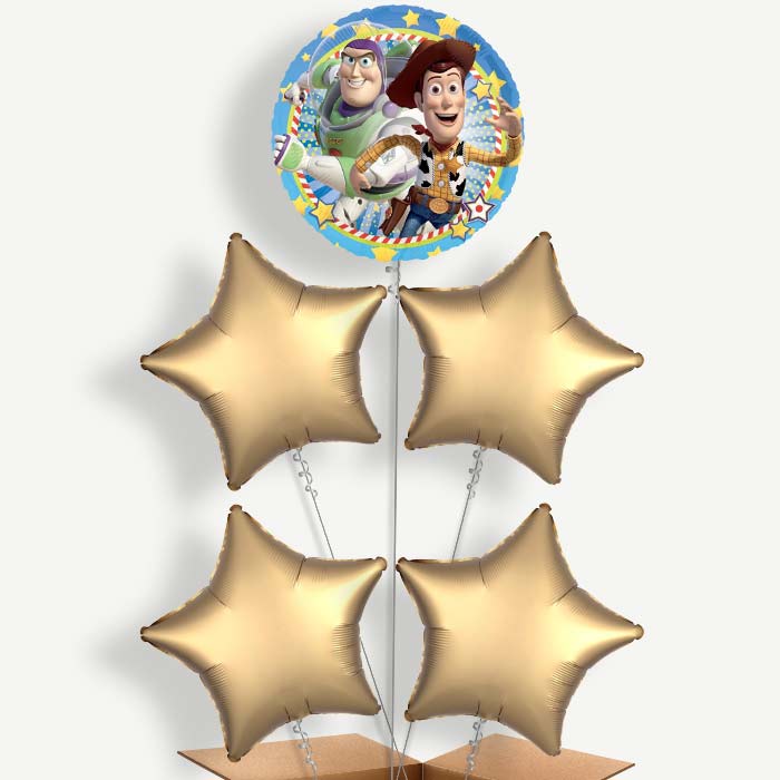 Toy Story Star Power Helium Balloon Cluster  | Party Save Smile