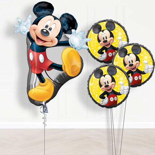 Mickey Mouse Balloon Bouquet in a Box - Themed Bouquet | Party Save Smile