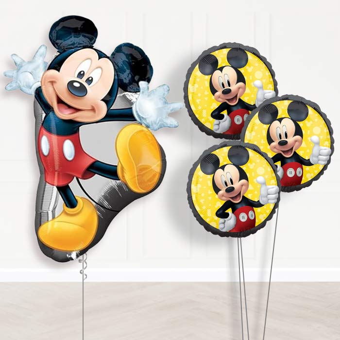 Mickey Mouse Balloon Bouquet in a Box - Themed Bouquet | Party Save Smile