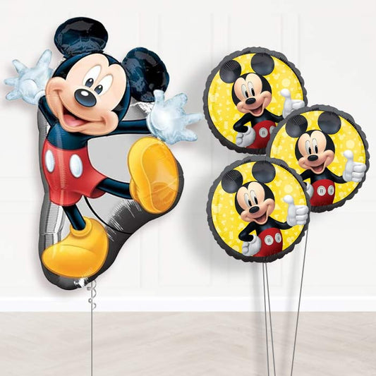 Mickey Mouse Balloon Bouquet in a Box - Themed Bouquet | Party Save Smile