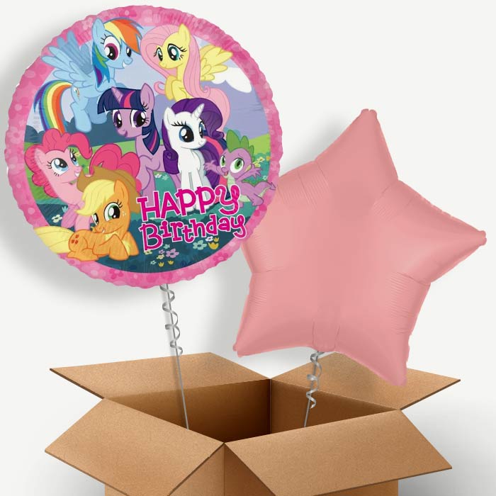 My Little Pony (Happy Birthday) Helium Balloon Two | Party Save Smile