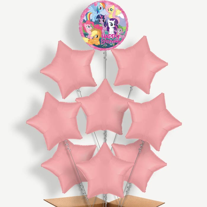 My Little Pony Happy Birthday Helium Balloon Bundle | Party Save Smile