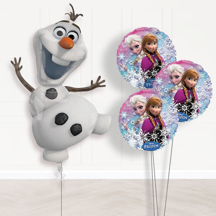 Frozen Olaf Balloon Bouquet in a Box - Themed Bouquet | Party Save Smile
