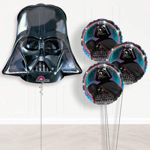 Darth Vader Star Wars Balloon Bouquet in a Box