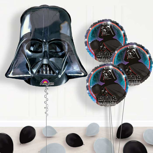 Darth Vader Star Wars Balloon Bouquet in a Box