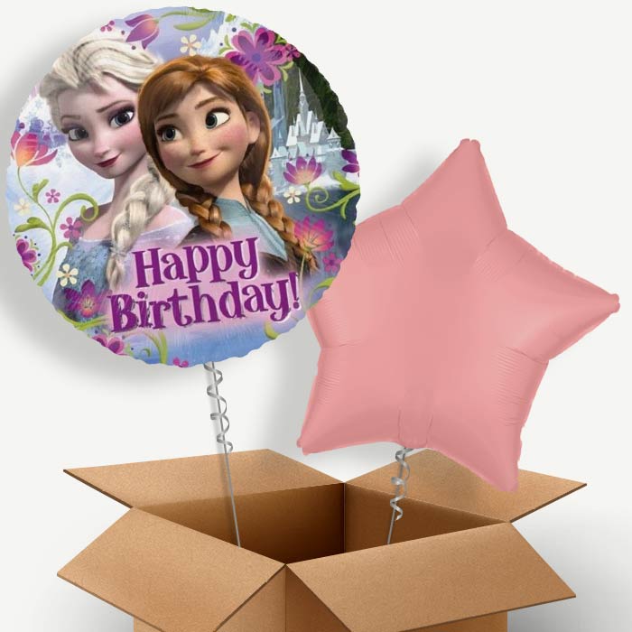 Happy Birthday Frozen Helium Balloon Two | Party Save Smile