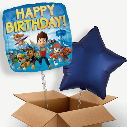 Paw Patrol Birthday Helium Balloon Couple | Party Save Smile