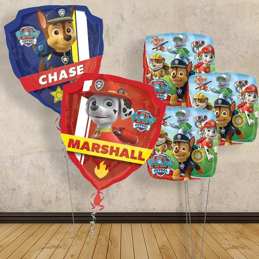 Chase and Marshall Paw Patrol Balloon Bouquet - Themed Bouquet | Party Save Smile