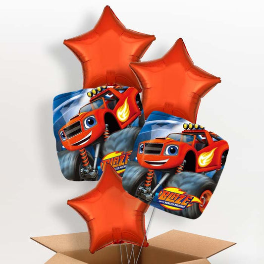 Blaze and the Monster Machines Helium Balloon in a Box - 5 Balloon | Party Save Smile