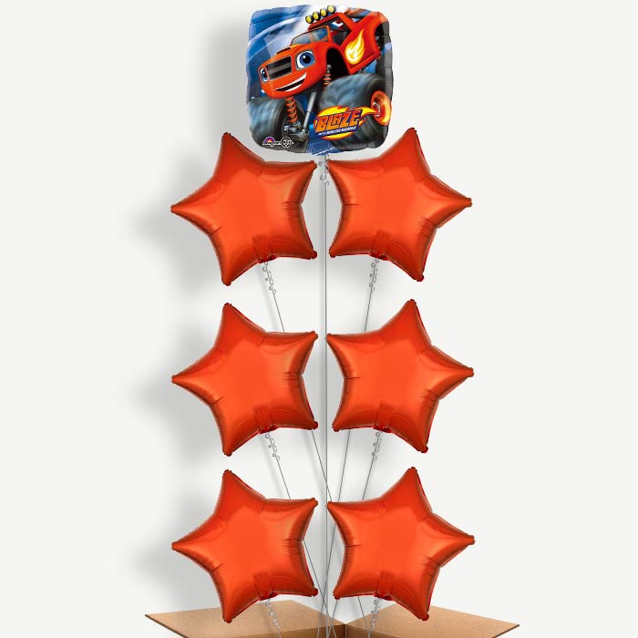 Blaze & the Monster Machines Helium Balloon Arrangement | Party Save Smile