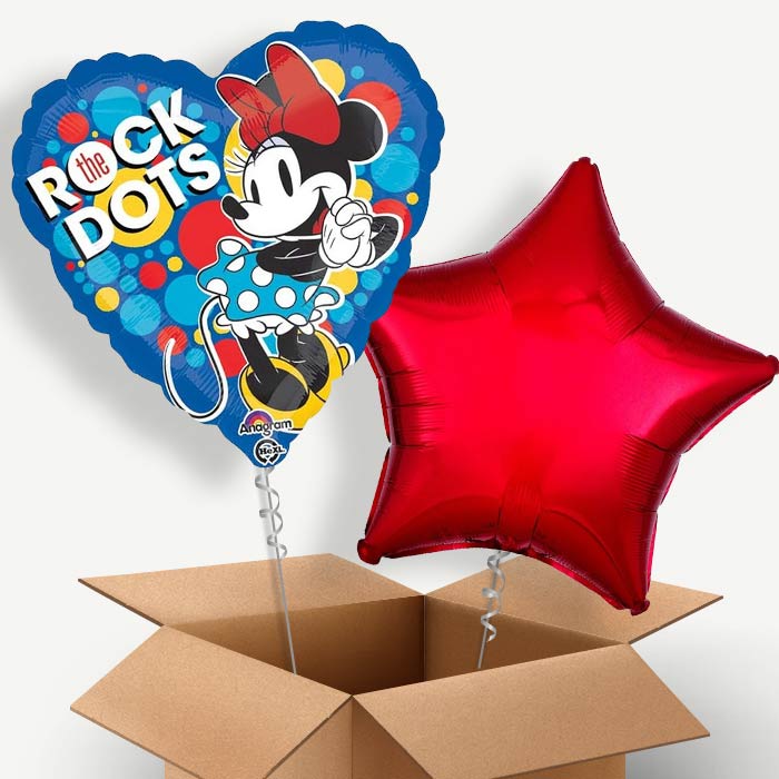 Minnie Mouse Helium Balloon Two | Party Save Smile