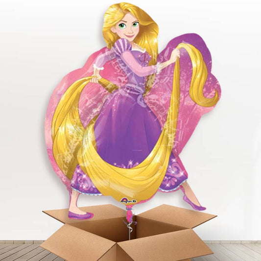Giant Rapunzel Shaped Helium Balloon in a Box - Giant Balloon | Party Save Smile