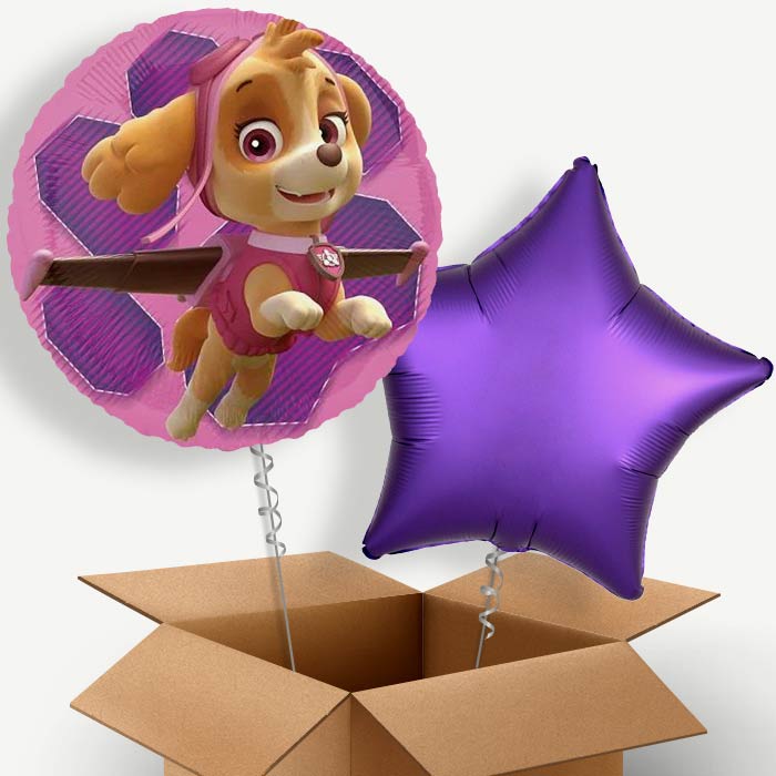 Skye Paw Patrol Helium Balloon Couple | Party Save Smile