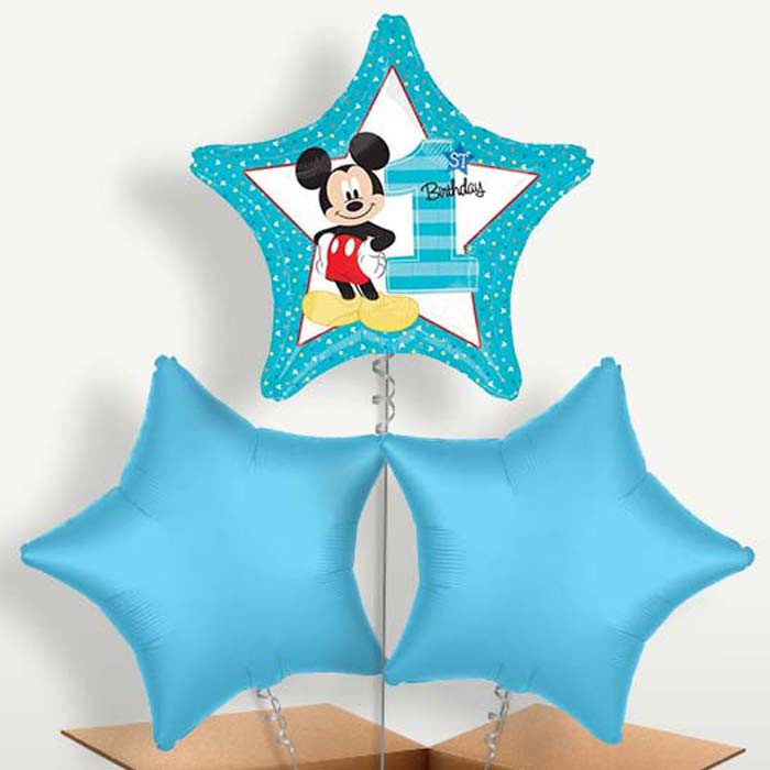 Mickey Mouse 1st Birthday Balloon Bunches | Party Save Smile