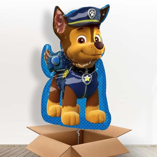 Paw Patrol Chase Helium Balloon in a Box - Giant Balloon | Party Save Smile
