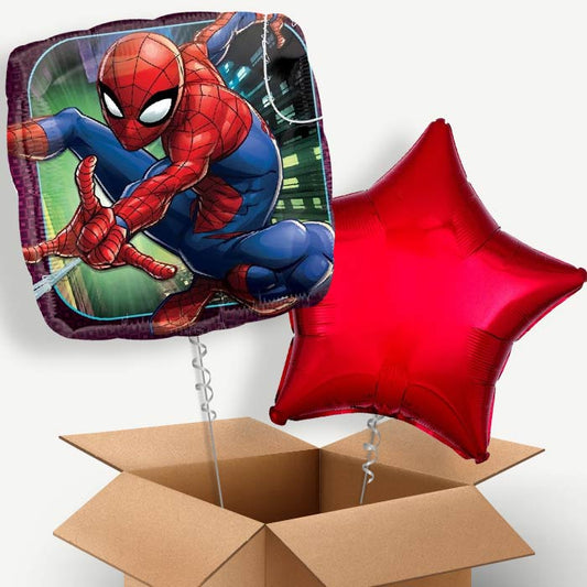 Animated Spiderman Helium Balloon Two | Party Save Smile