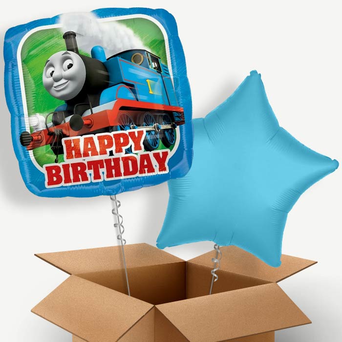 Thomas the Tank Engine Birthday Helium Balloon Two | Party Save Smile