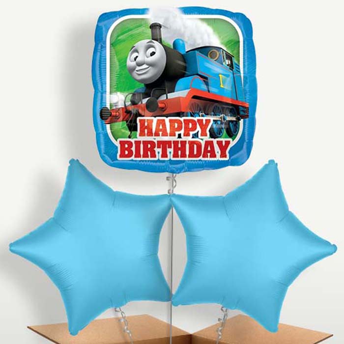 Thomas the Tank Engine Birthday Helium Bunch of Balloons | Party Save Smile