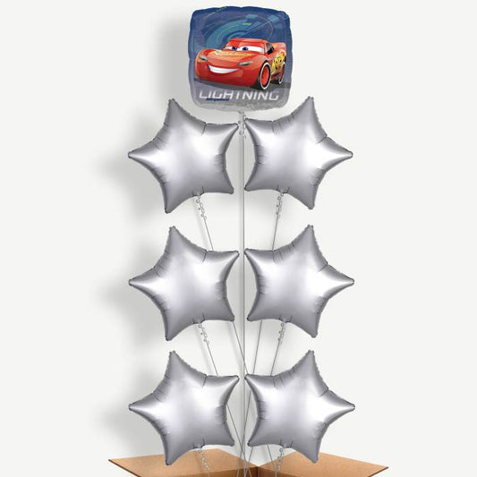 Disney Cars Balloon Arrangement Inflated with Helium | Party Save Smile