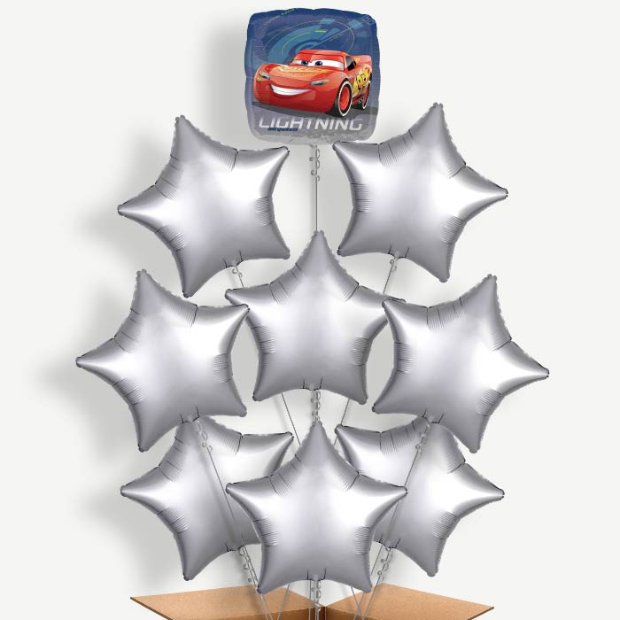 Disney Cars Balloon Bundle Inflated with Helium | Party Save Smile