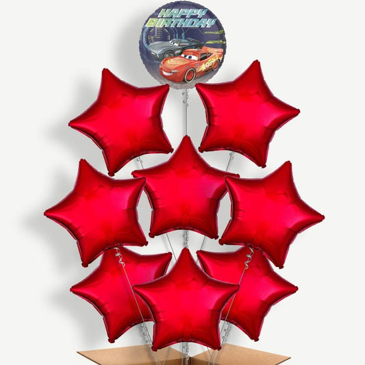 Disney Cars Birthday Helium Balloon Bundle | Party Save Smile
