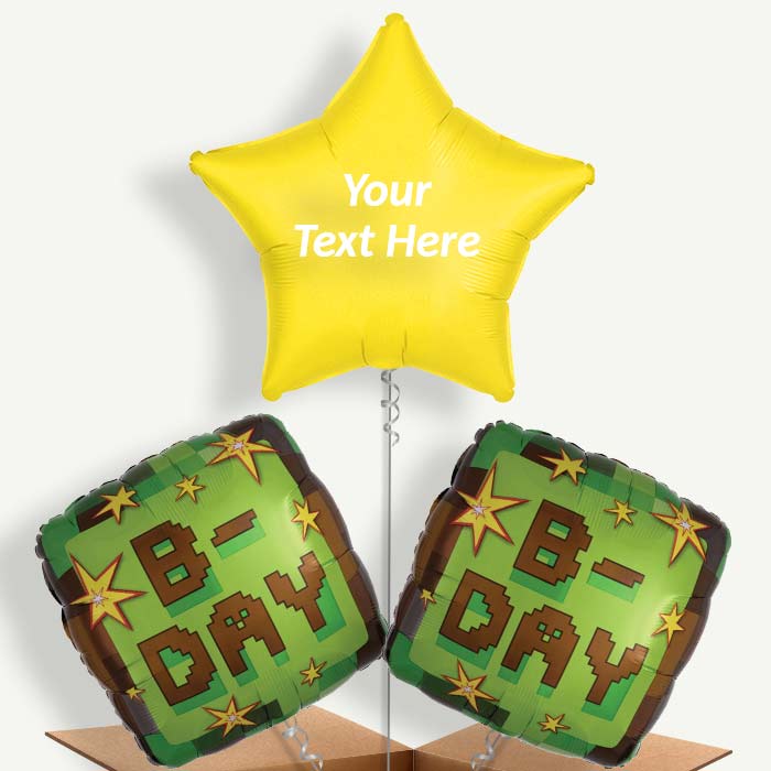 Personalisable TNT Birthday Helium Balloons | Party Save Smile