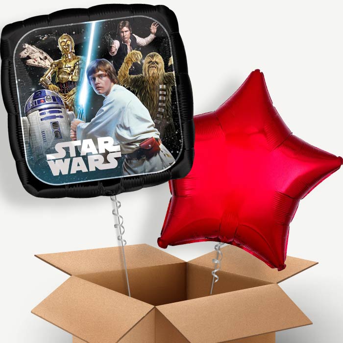Star Wars Classic Helium Balloon Couple | Party Save Smile