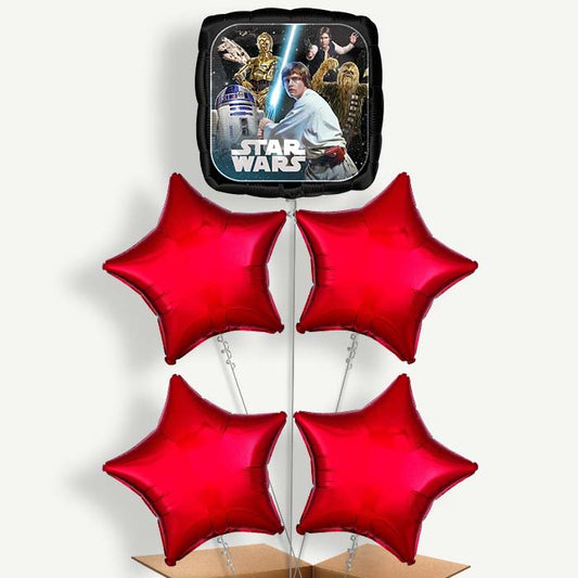 Star Wars Classic Helium Balloon Cluster  | Party Save Smile