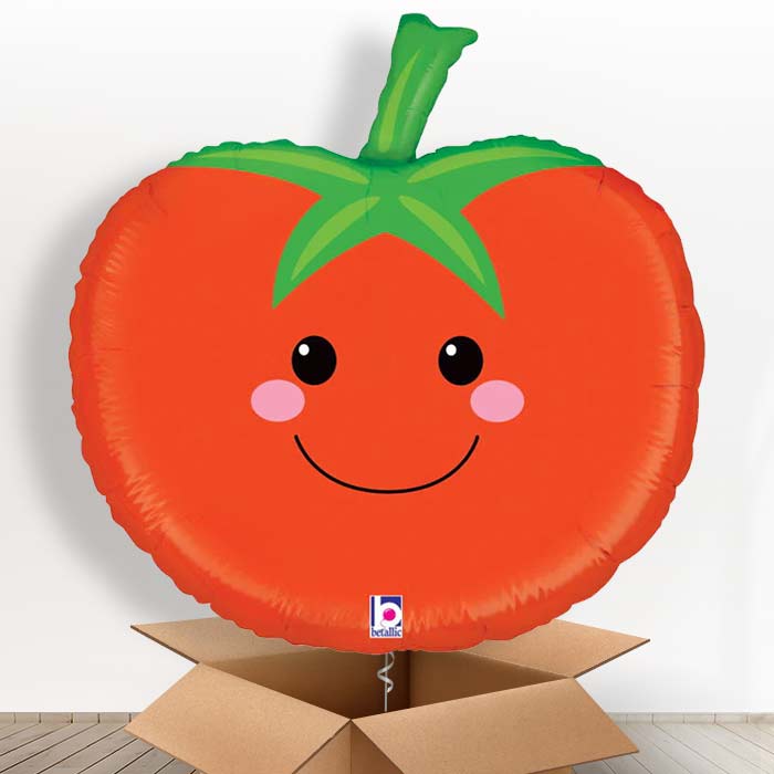 Tomato Giant Helium Balloon in a Box Gift - Giant Balloon | Party Save Smile