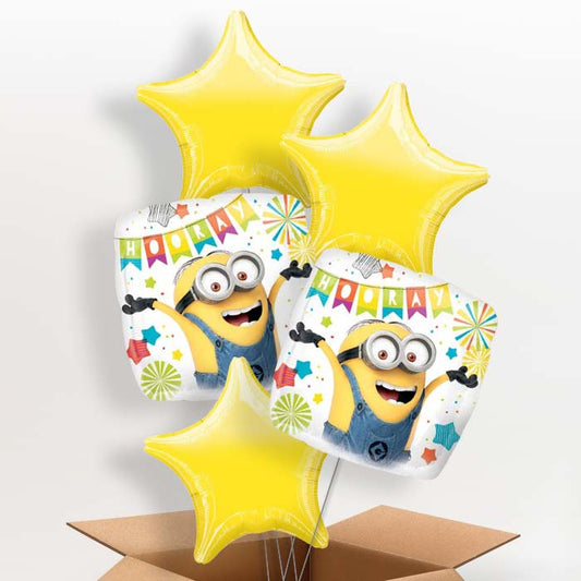 Hooray Balloons Delivered in a Box - 5 Balloon | Party Save Smile