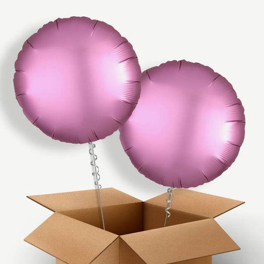 Flamingo Pink Helium Balloon Duo | Party Save Smile
