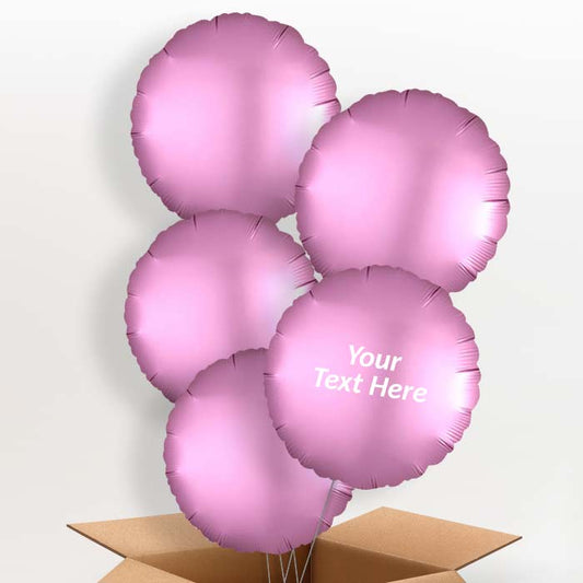 Flamingo Pink Helium Balloon in a Box - 5 Balloon | Party Save Smile