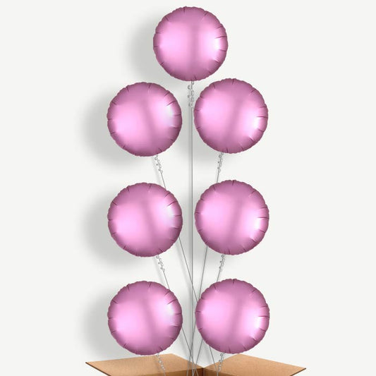 Flamingo Pink Balloon Arrangement Inflated with Helium | Party Save Smile