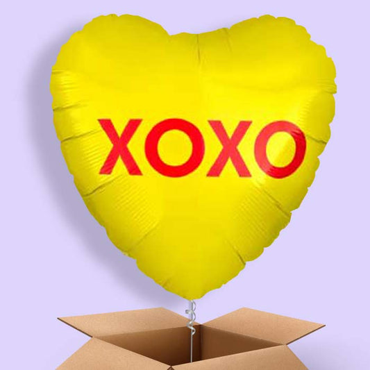 XOXO | Candy Heart Balloon in a Box