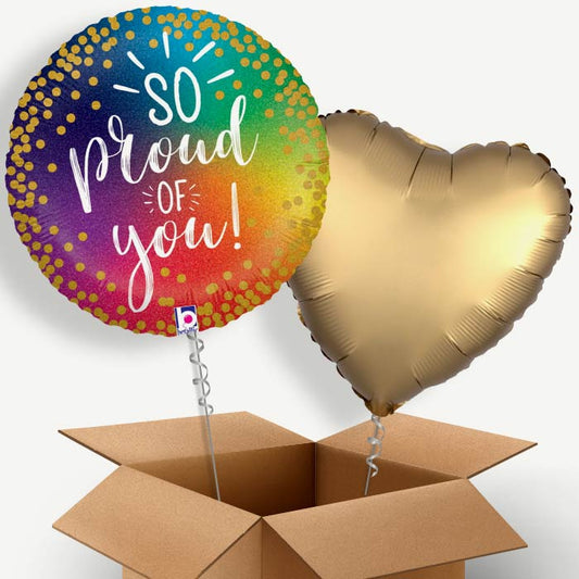 So Proud of You Helium Balloon Couple | Party Save Smile